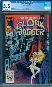 Cloak and Dagger #2 CGC 5.5