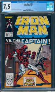 Iron Man #228 CGC 7.5