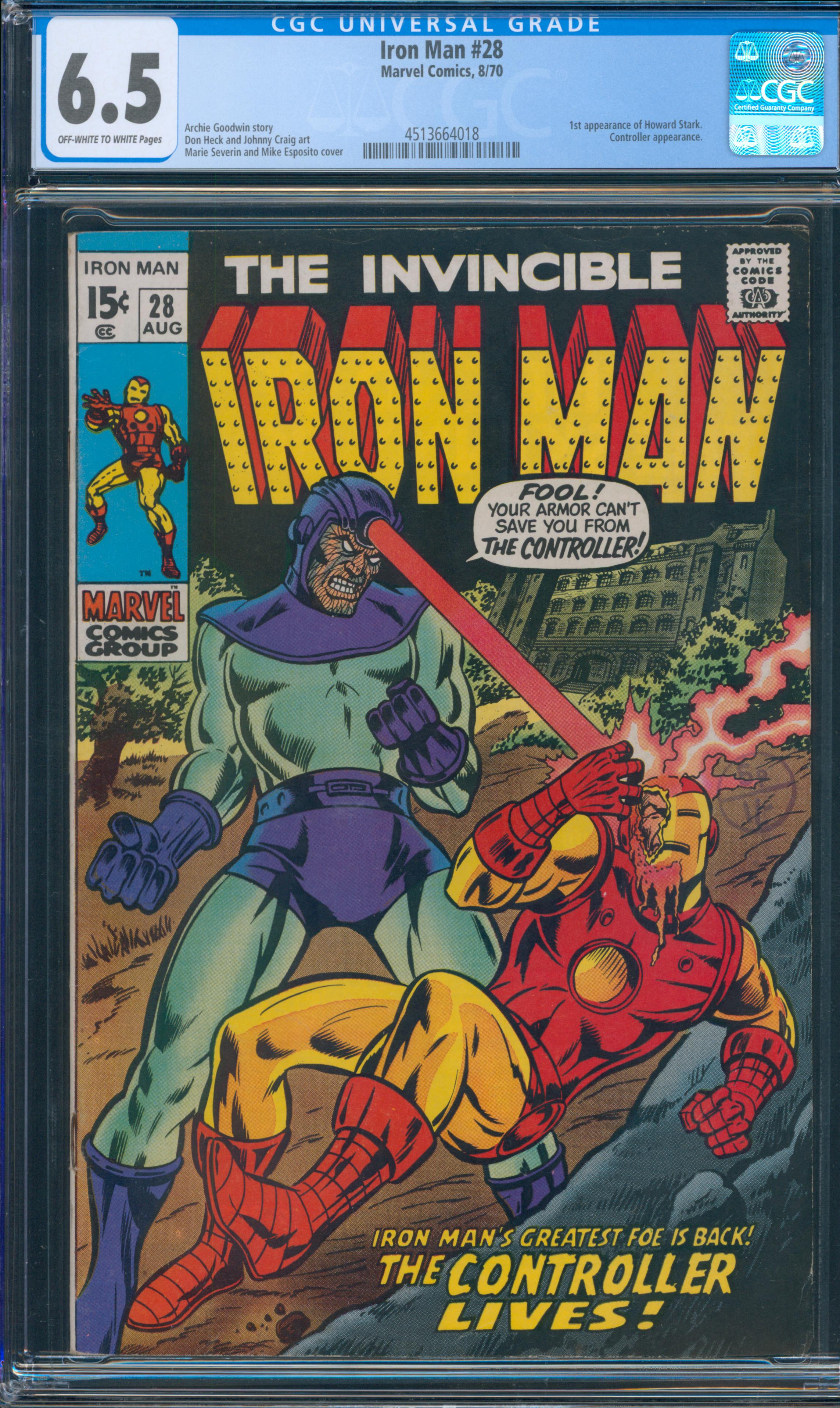 Iron Man #28 CGC 6.5