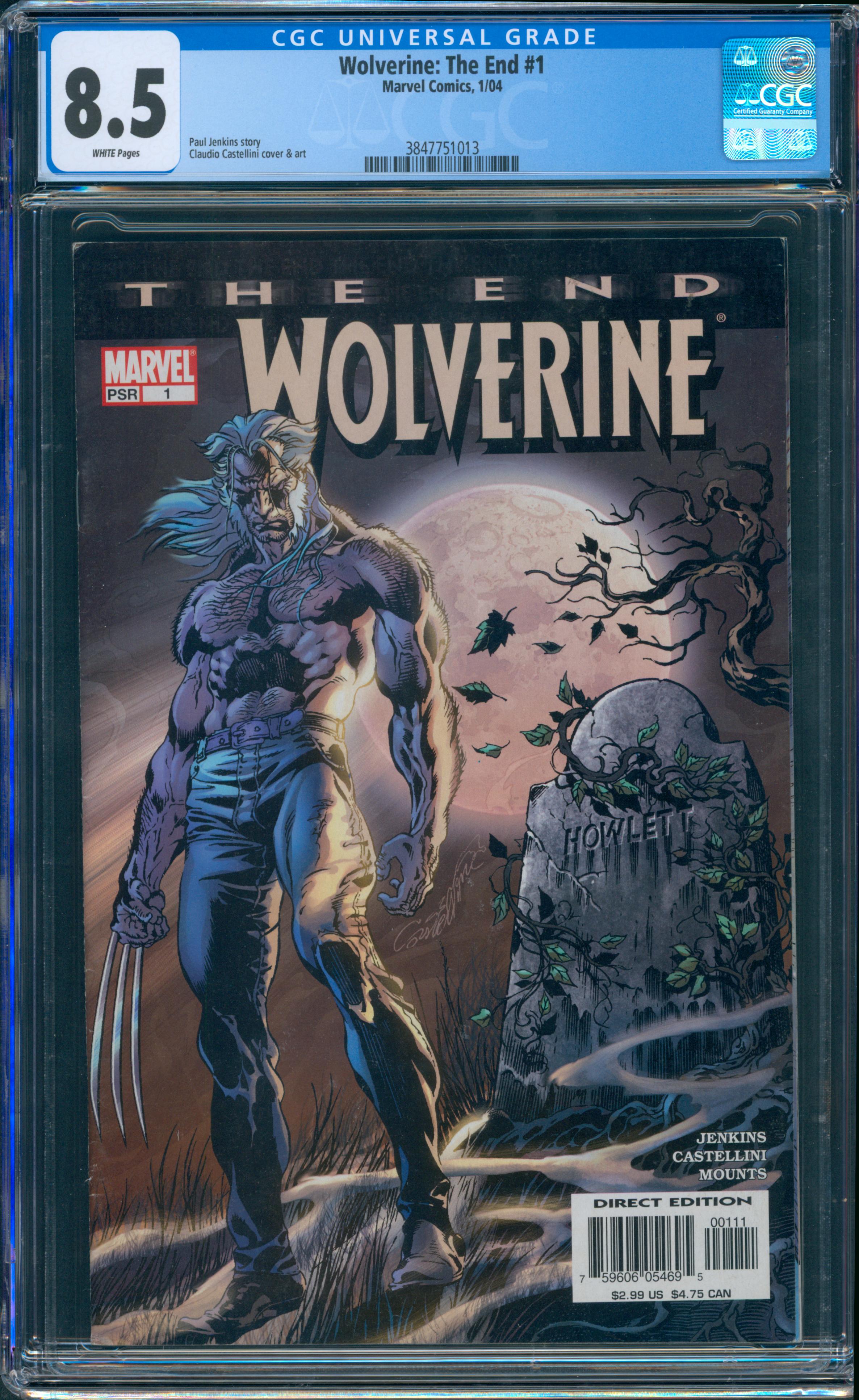 Wolverine: The End #1 CGC 8.5