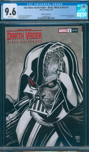 Star Wars: Darth Vader - Black, White & Red #1 CGC 9.6