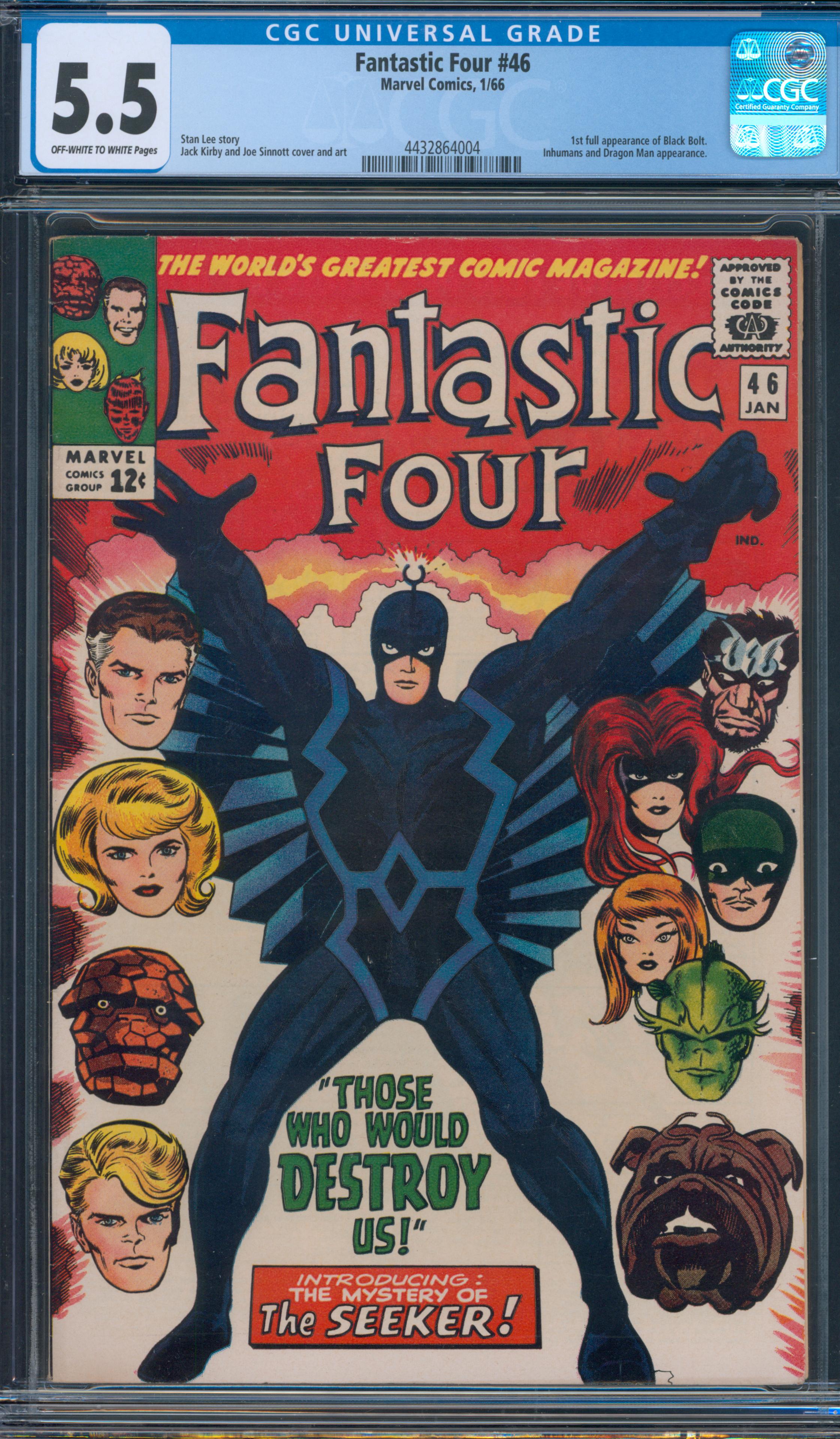 Fantastic Four #46 CGC 5.5