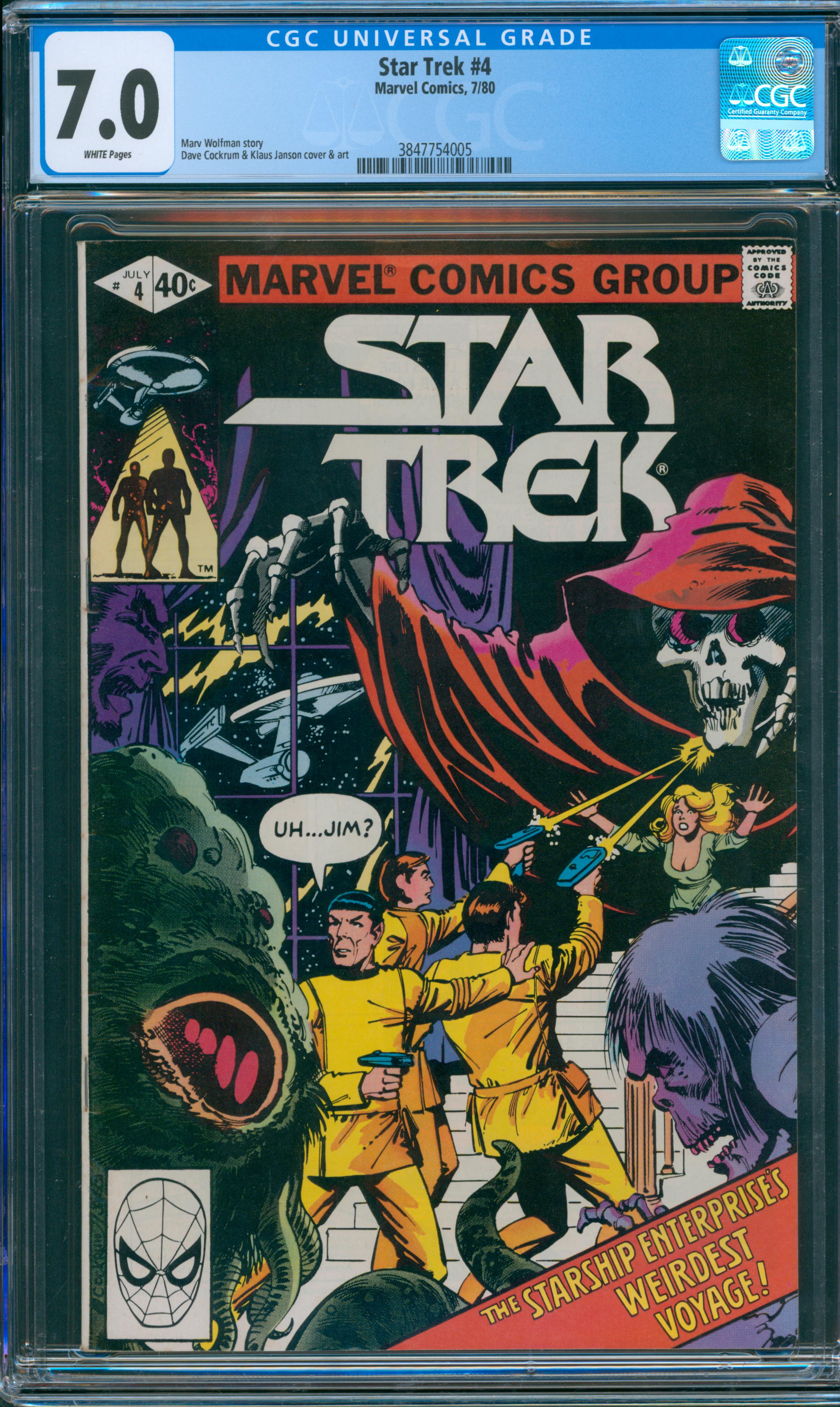 Star Trek #4 CGC 7.0