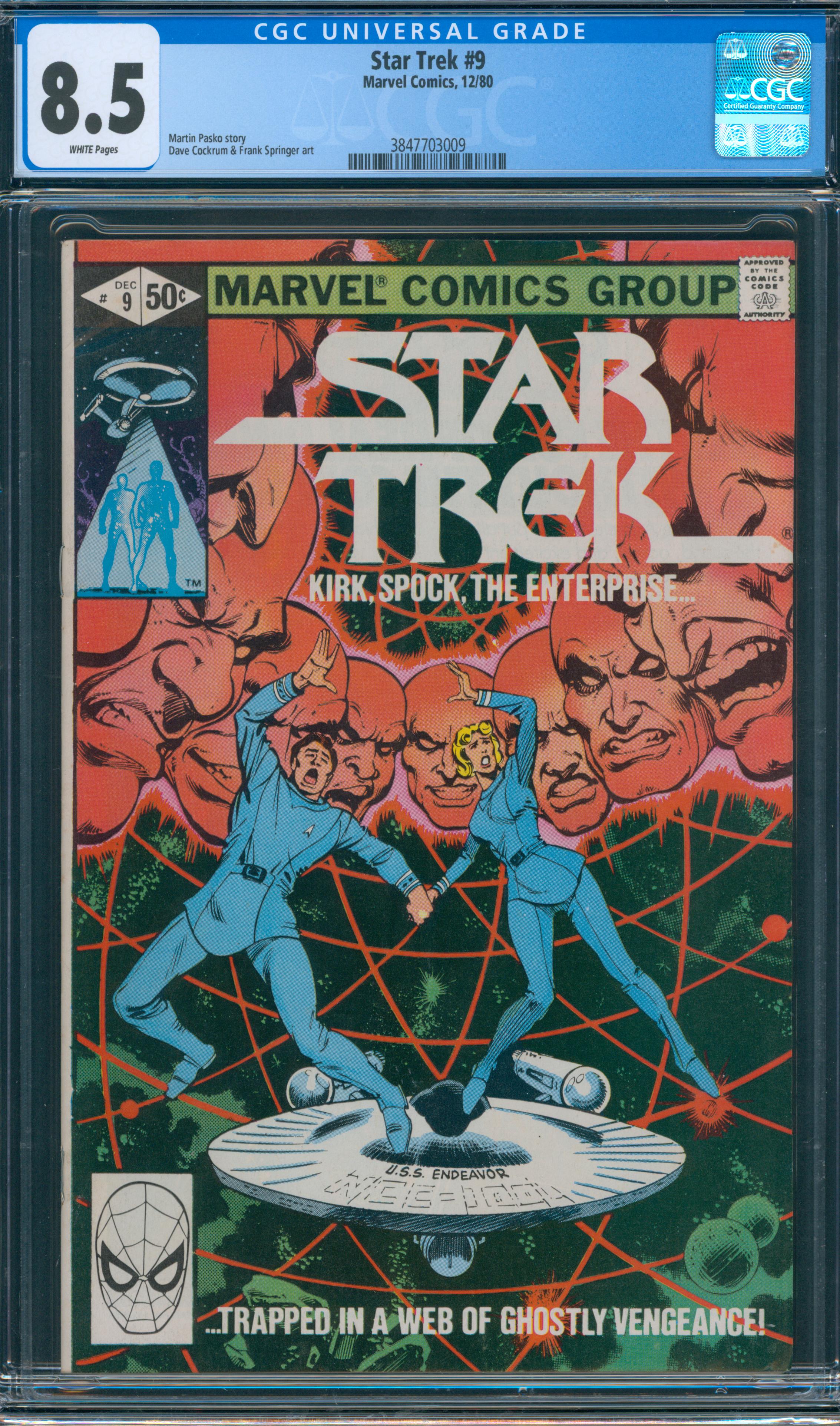 Star Trek #9 CGC 8.5