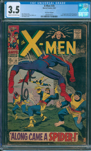 X-Men #35 CGC 3.5