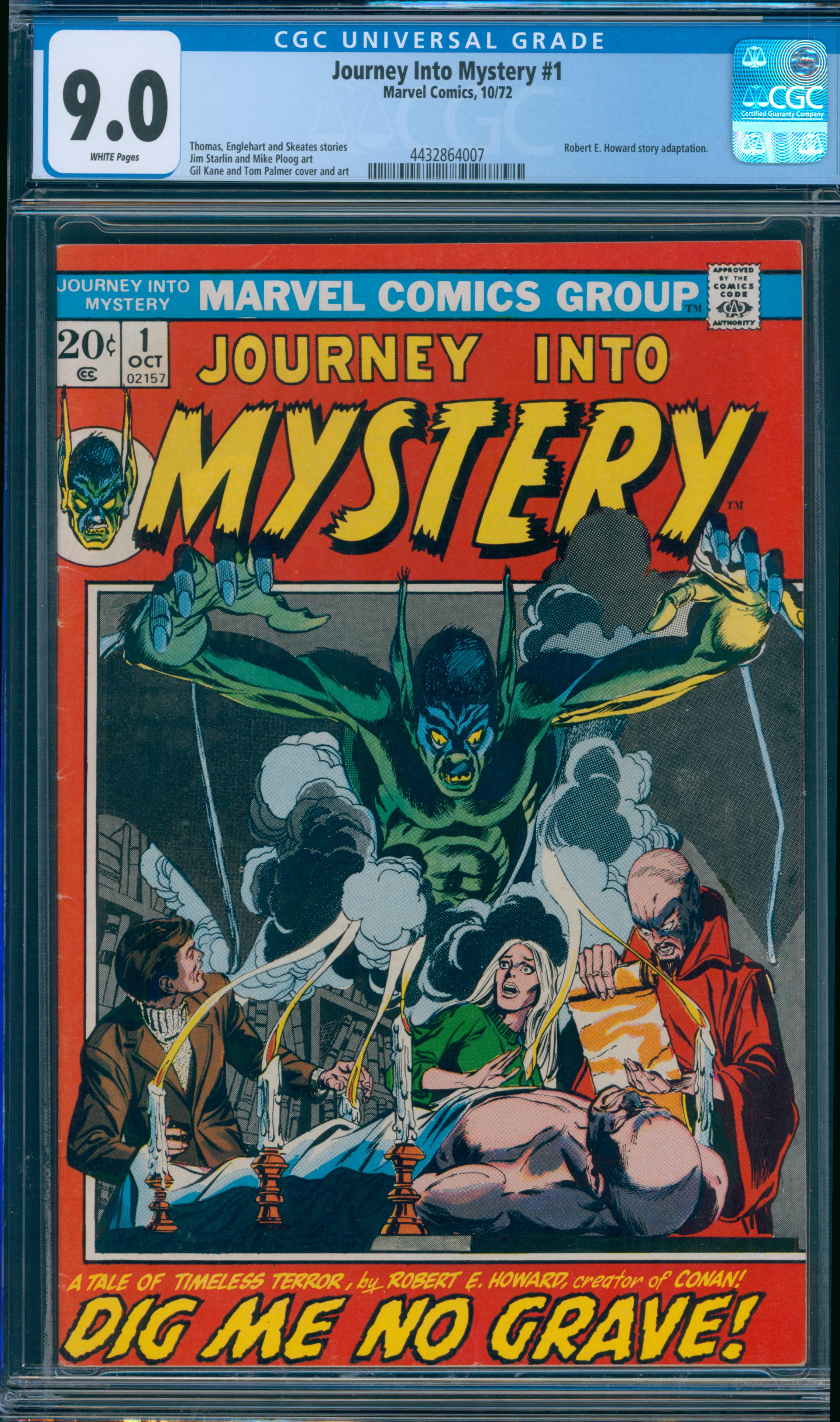 Journey Into Mystery #1 CGC 9.0