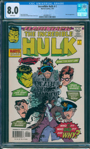 Incredible Hulk #-1 CGC 8.0