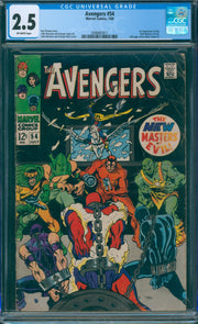 Avengers #54 CGC 2.5
