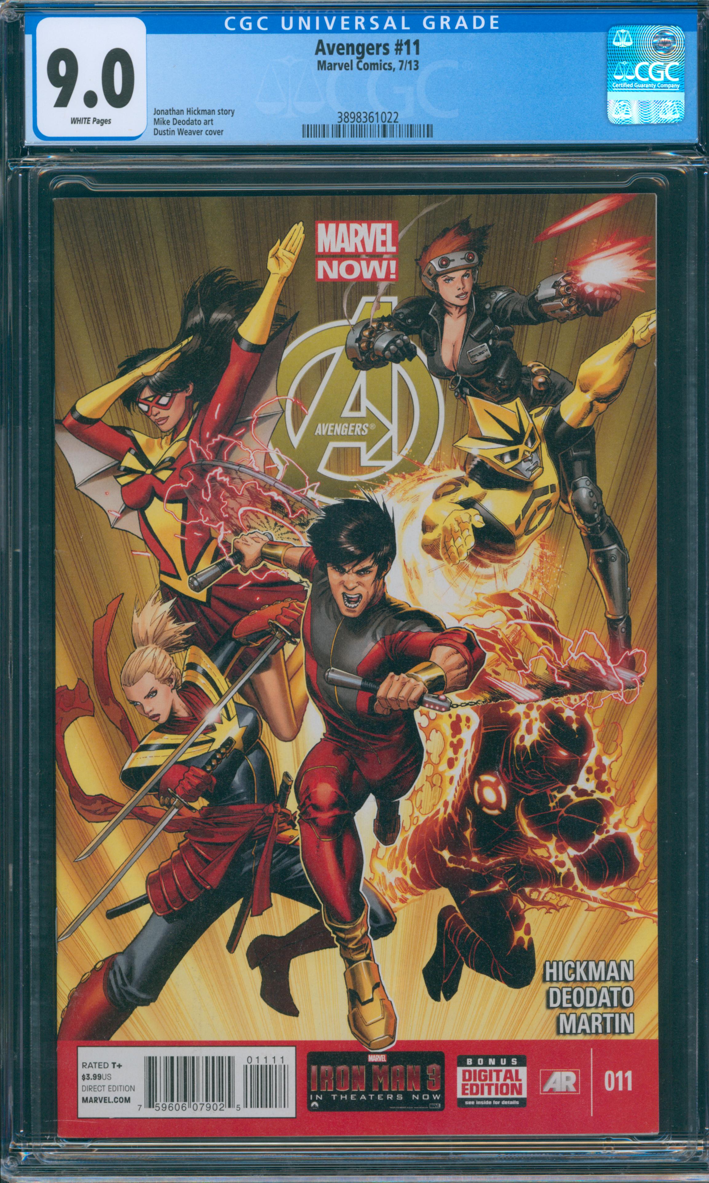 Avengers #11 CGC 9.0
