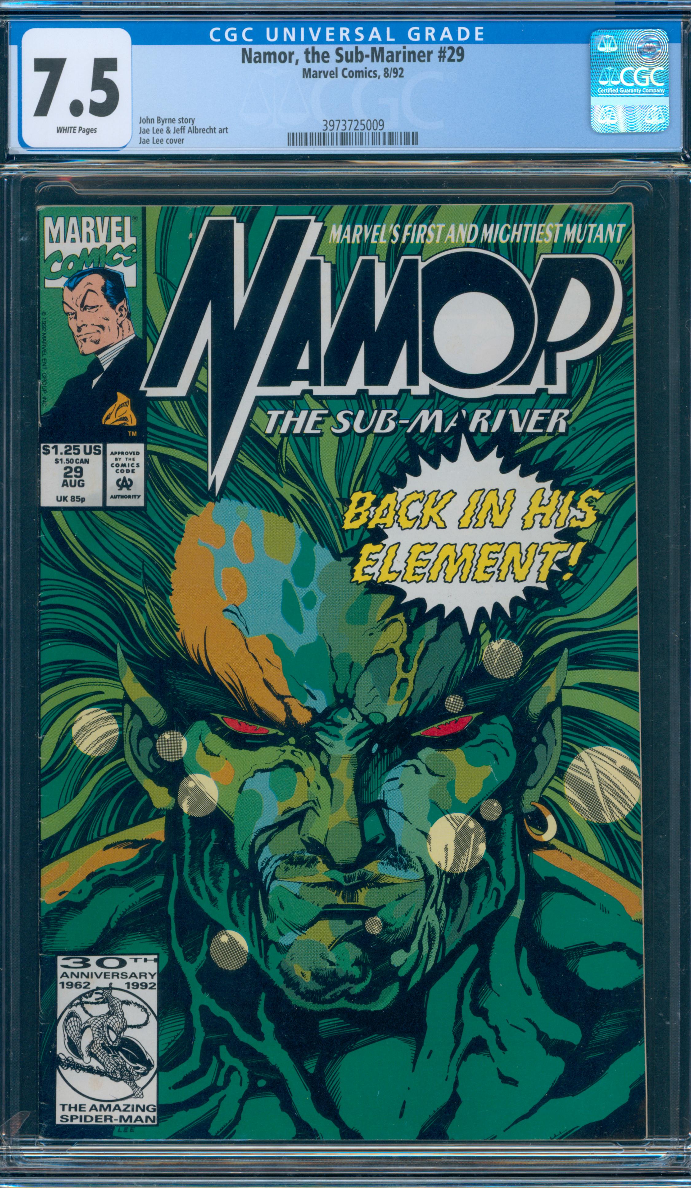 Namor, the sub-Mariner #29 CGC 7.5