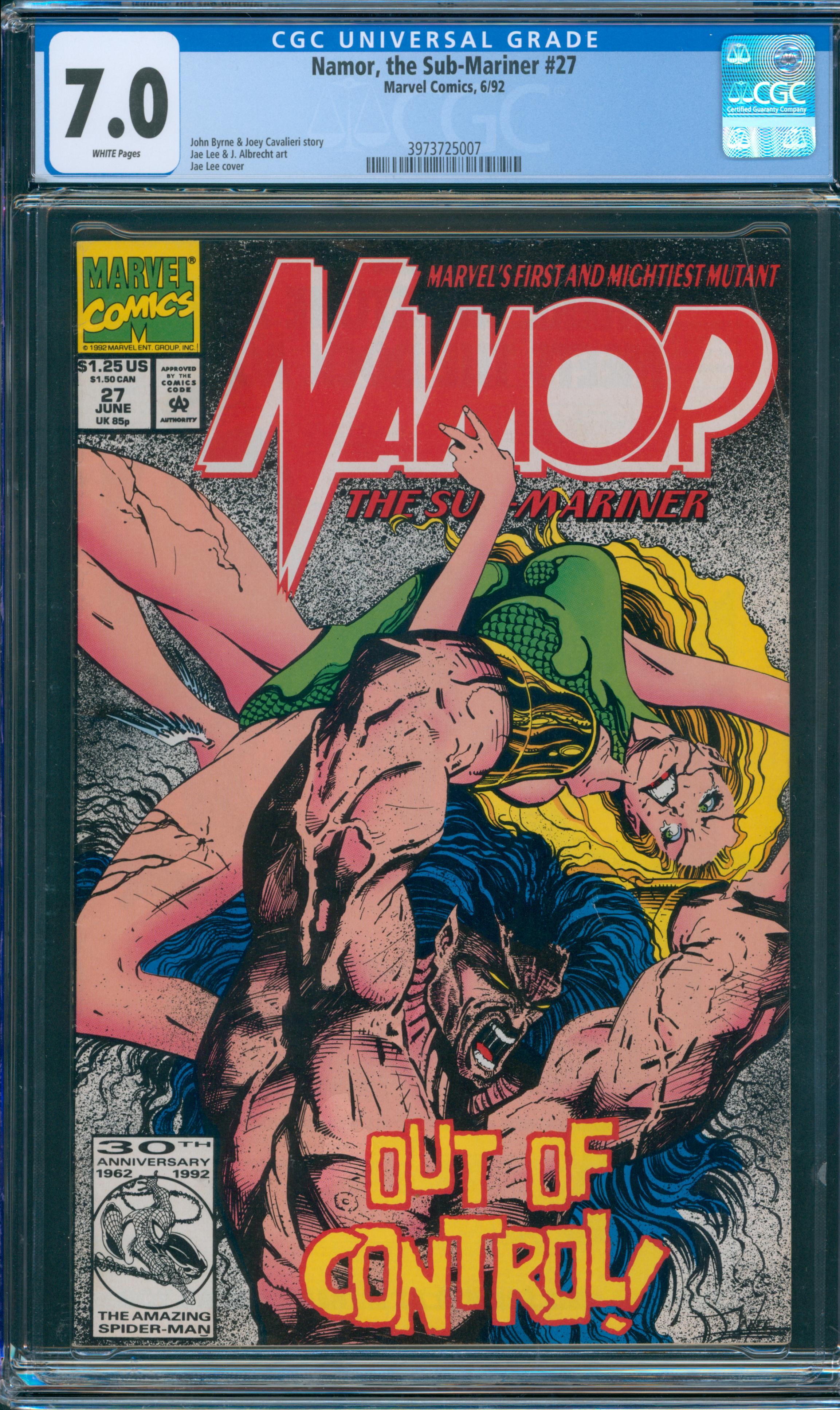 Namor, the sub-Mariner #27 CGC 7.0