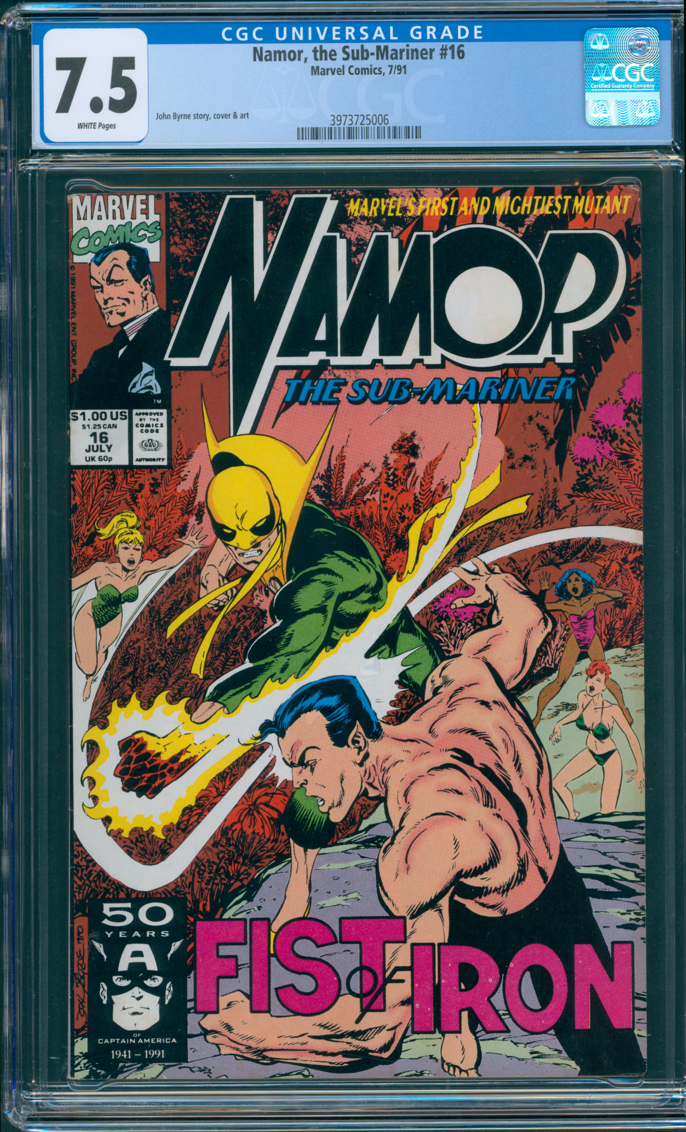 Namor, the sub-Mariner #16 CGC 7.5
