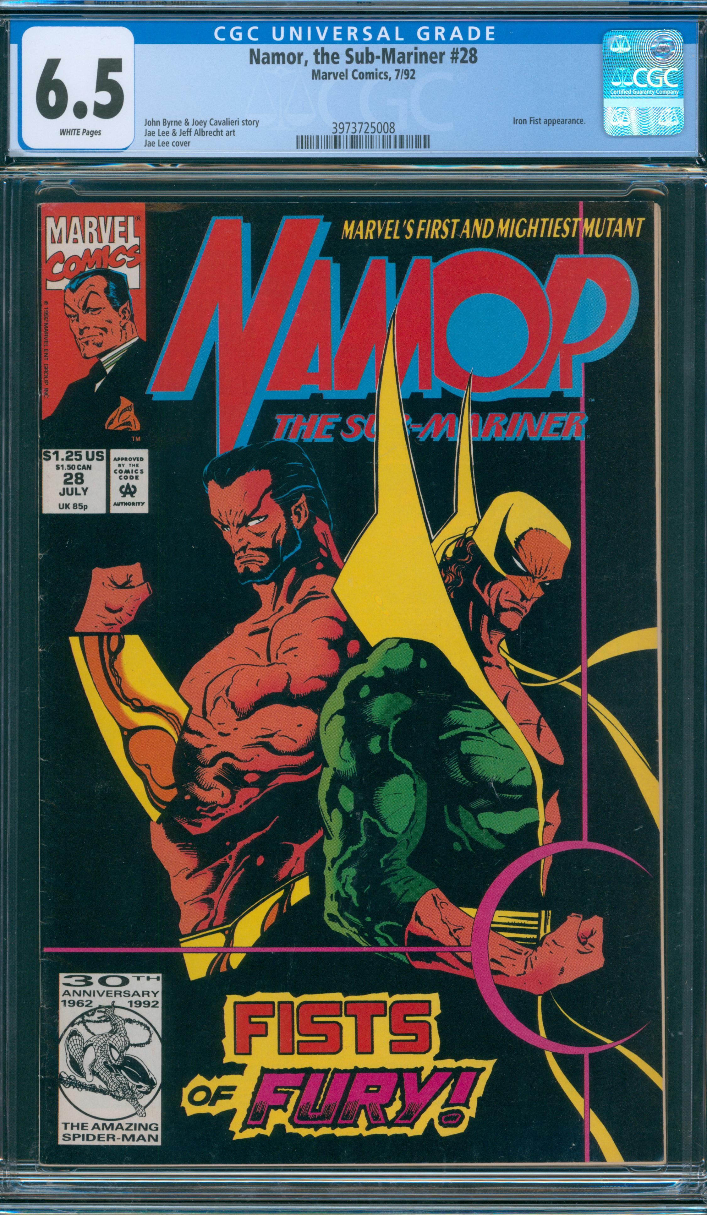 Namor, the sub-Mariner #28 CGC 6.5
