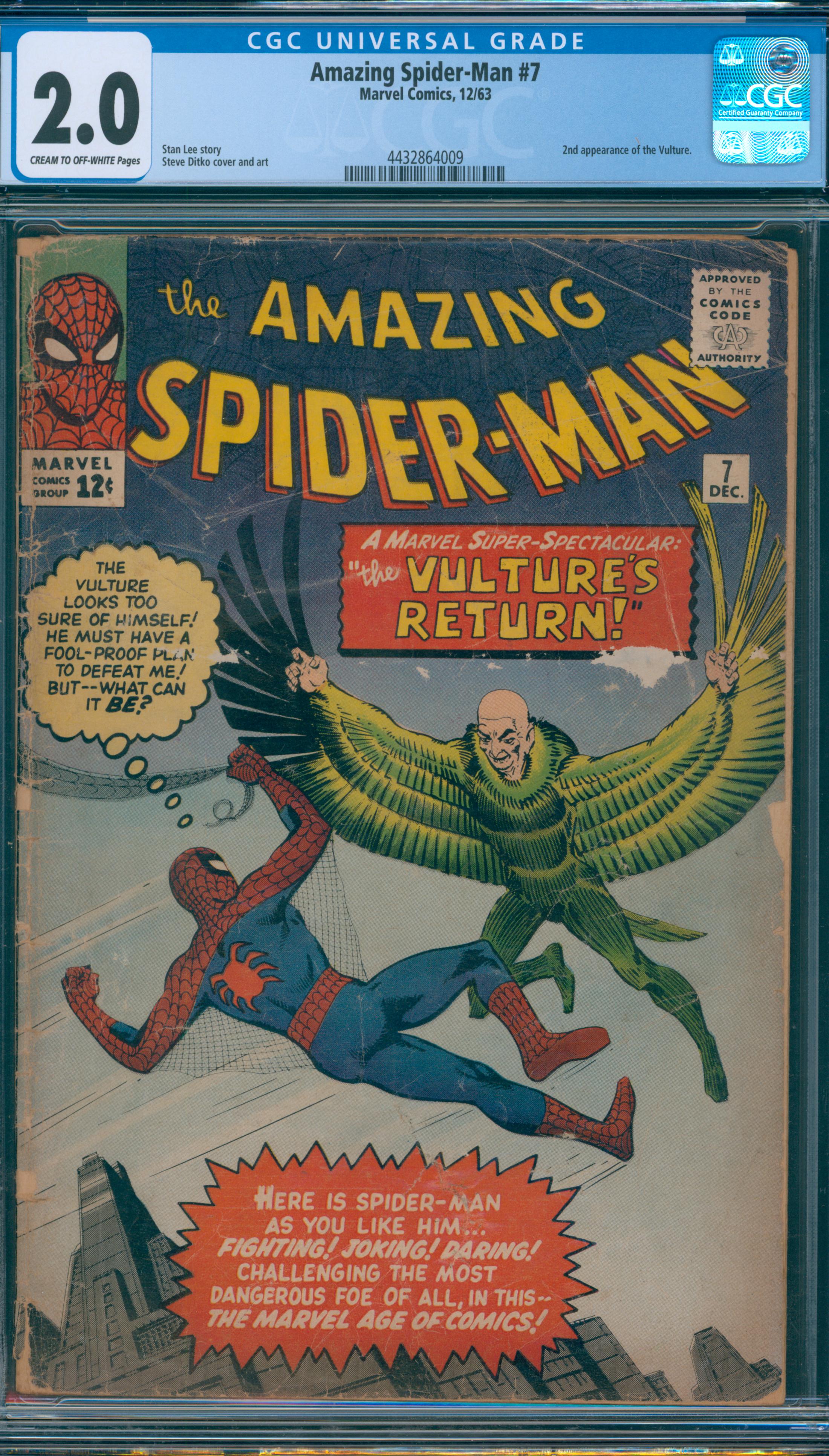 Amazing Spider-Man #7 CGC 2.0