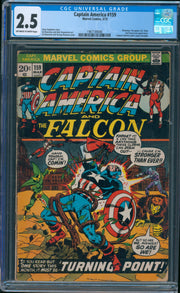 Captain America #159 CGC 2.5