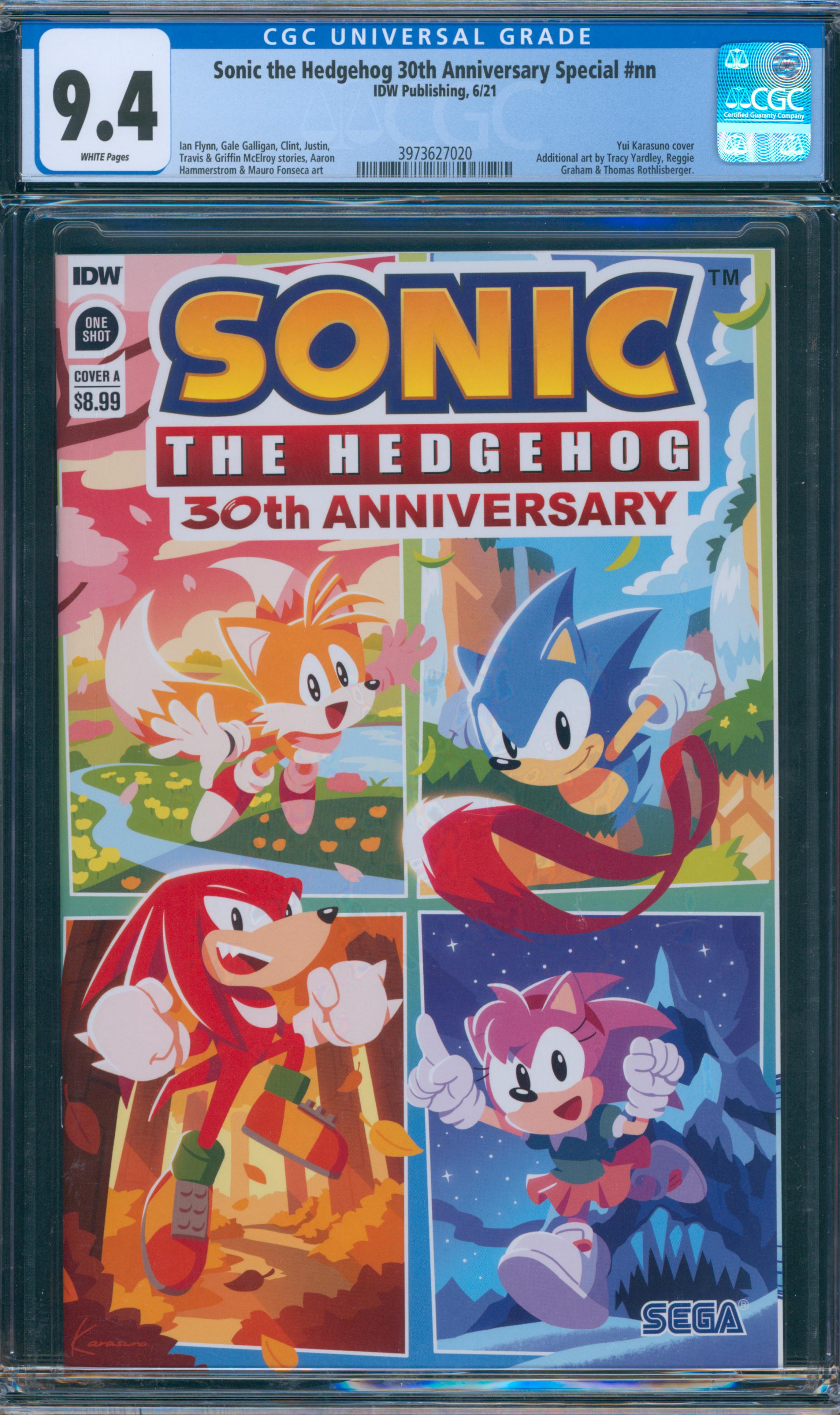Sonic the Hedgehog 30th Anniversary Special #nn CGC 9.4