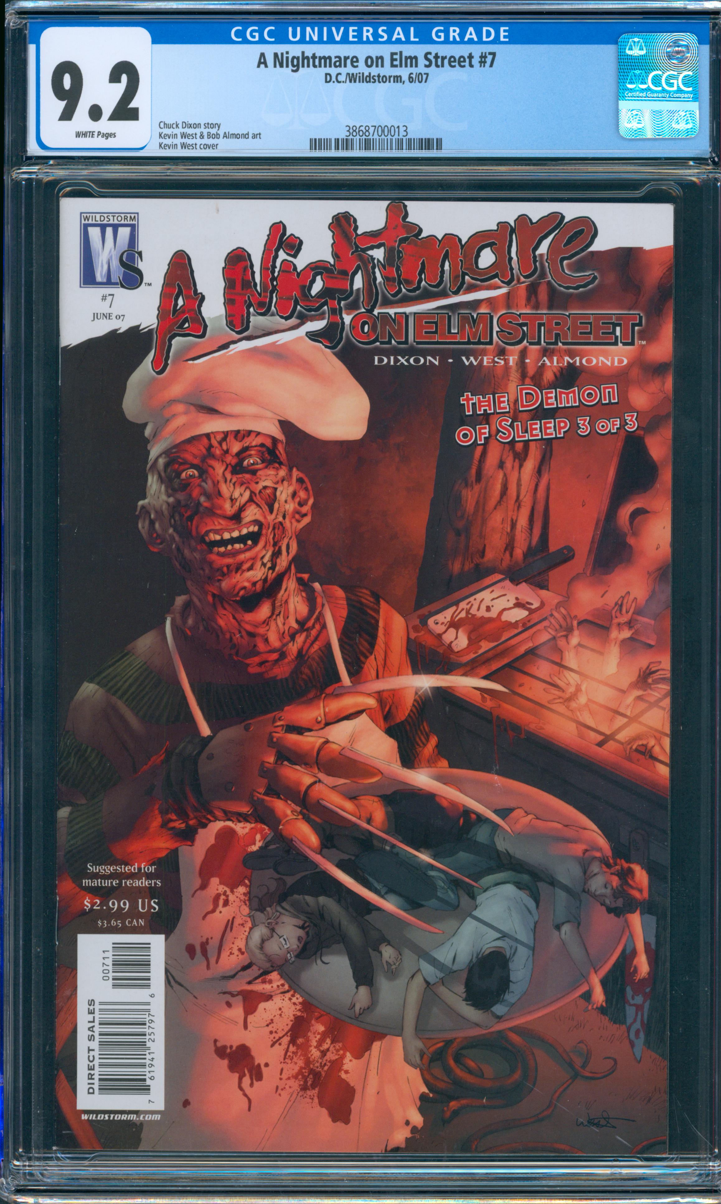 A Nightmare on Elm Street #7 CGC 9.2