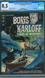 Boris Karloff Tales of Mystery #6 CGC 8.5