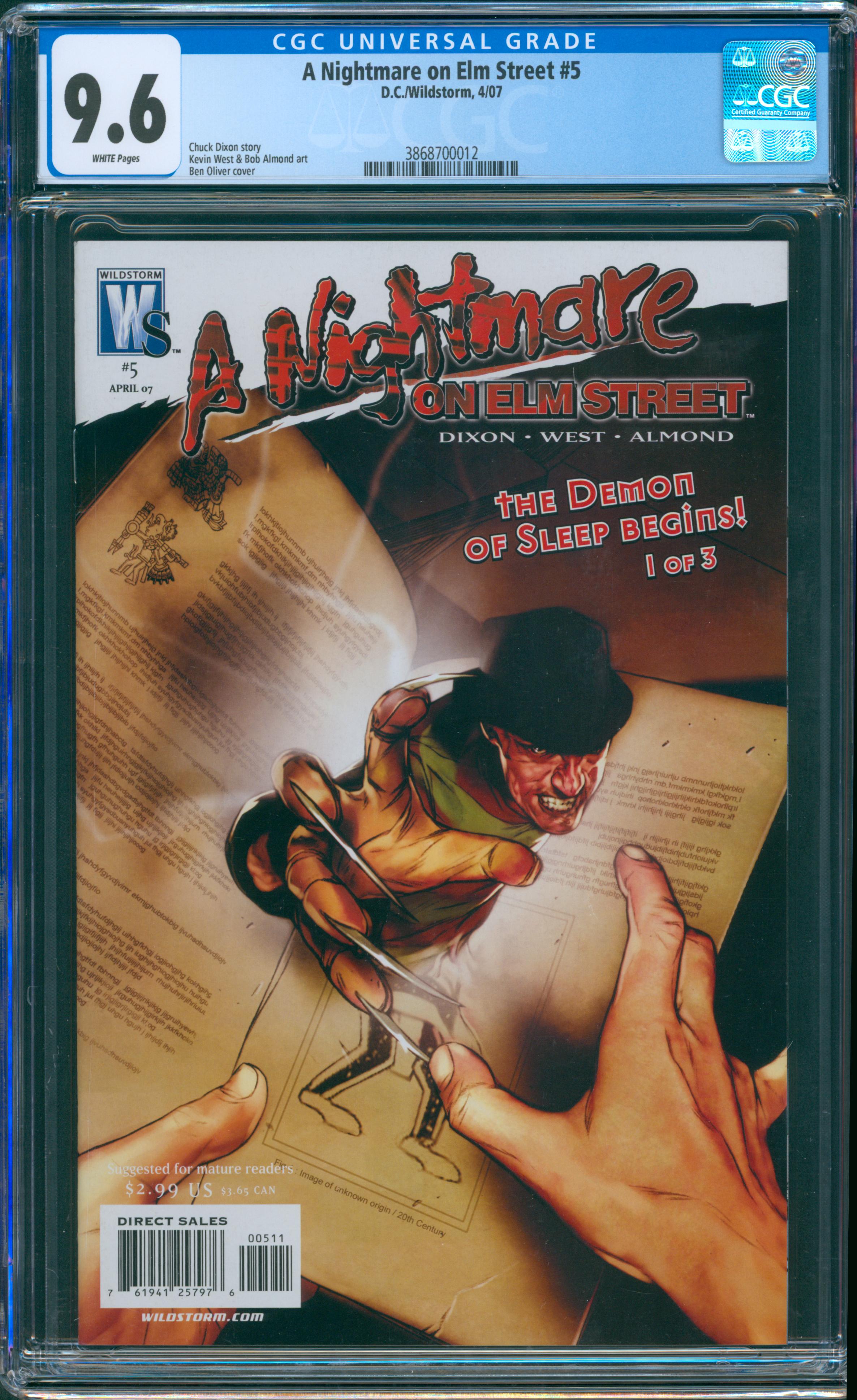 A Nightmare on Elm Street #5 CGC 9.6