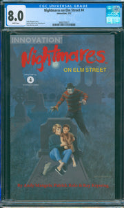 Nightmares on Elm Street #4 CGC 8.0