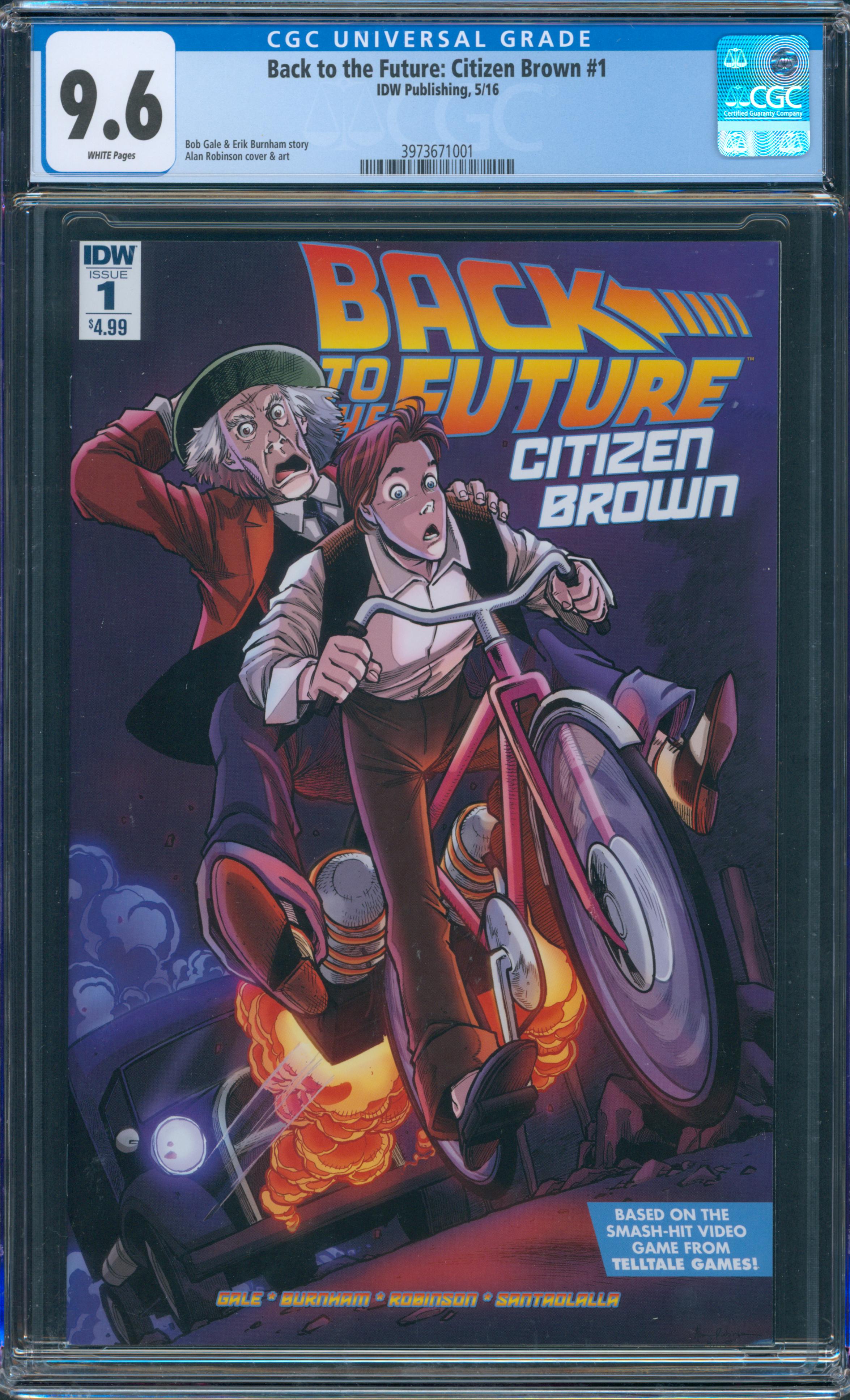 Back to the Future: Citizen Brown #1 CGC 9.6