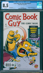 Comic Book Guy: The Comic Book #1 CGC 8.5