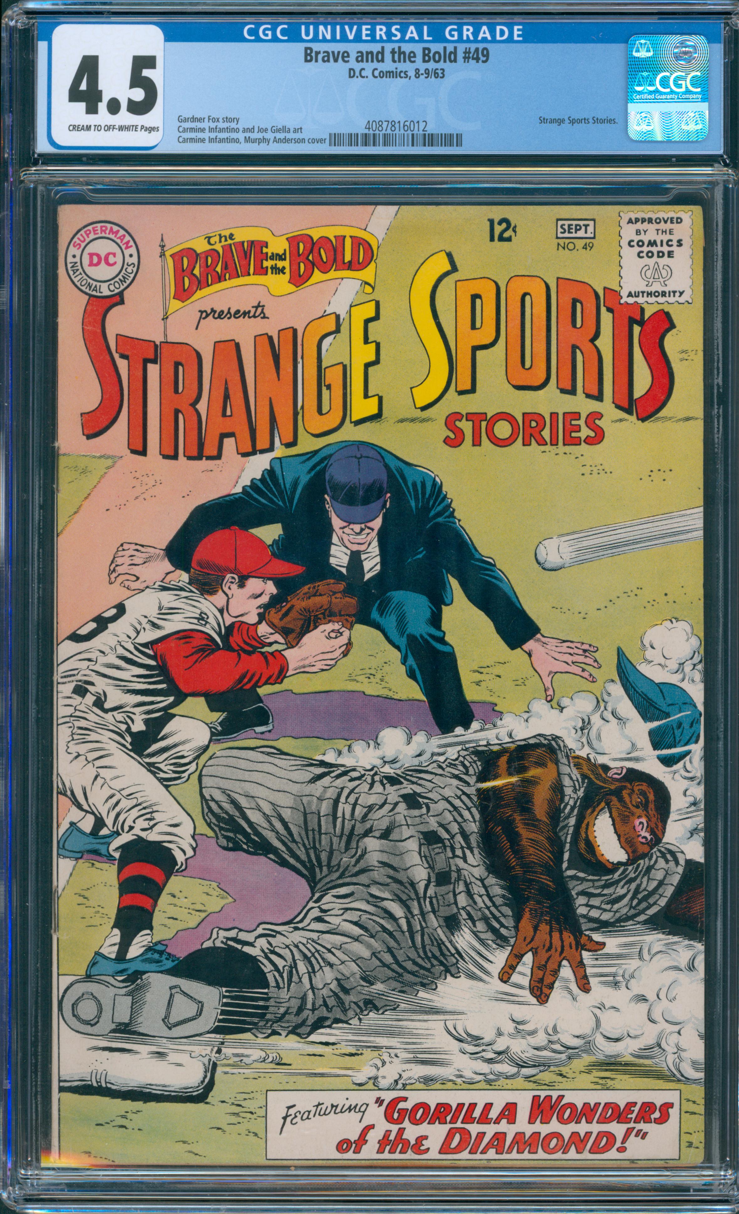 Brave and the Bold #49 CGC #49