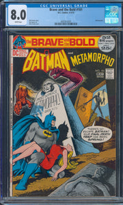 Brave and the Bold #101 CGC 8.0