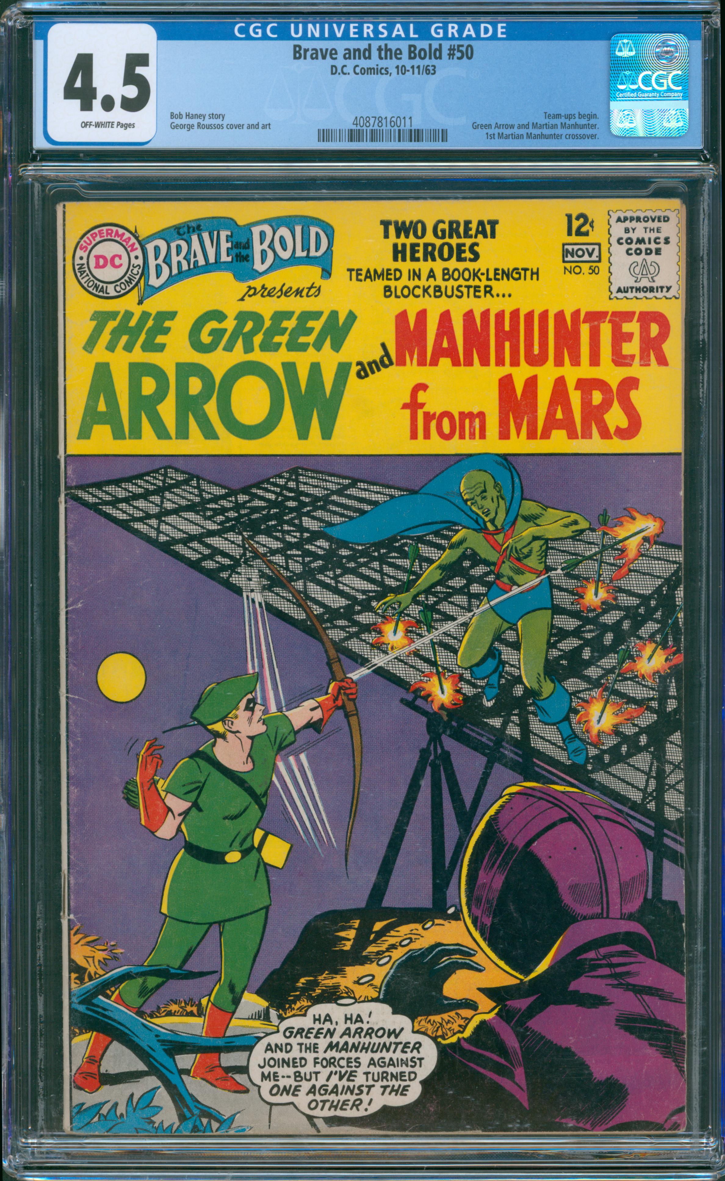 Brave and the Bold #50 CGC 4.5