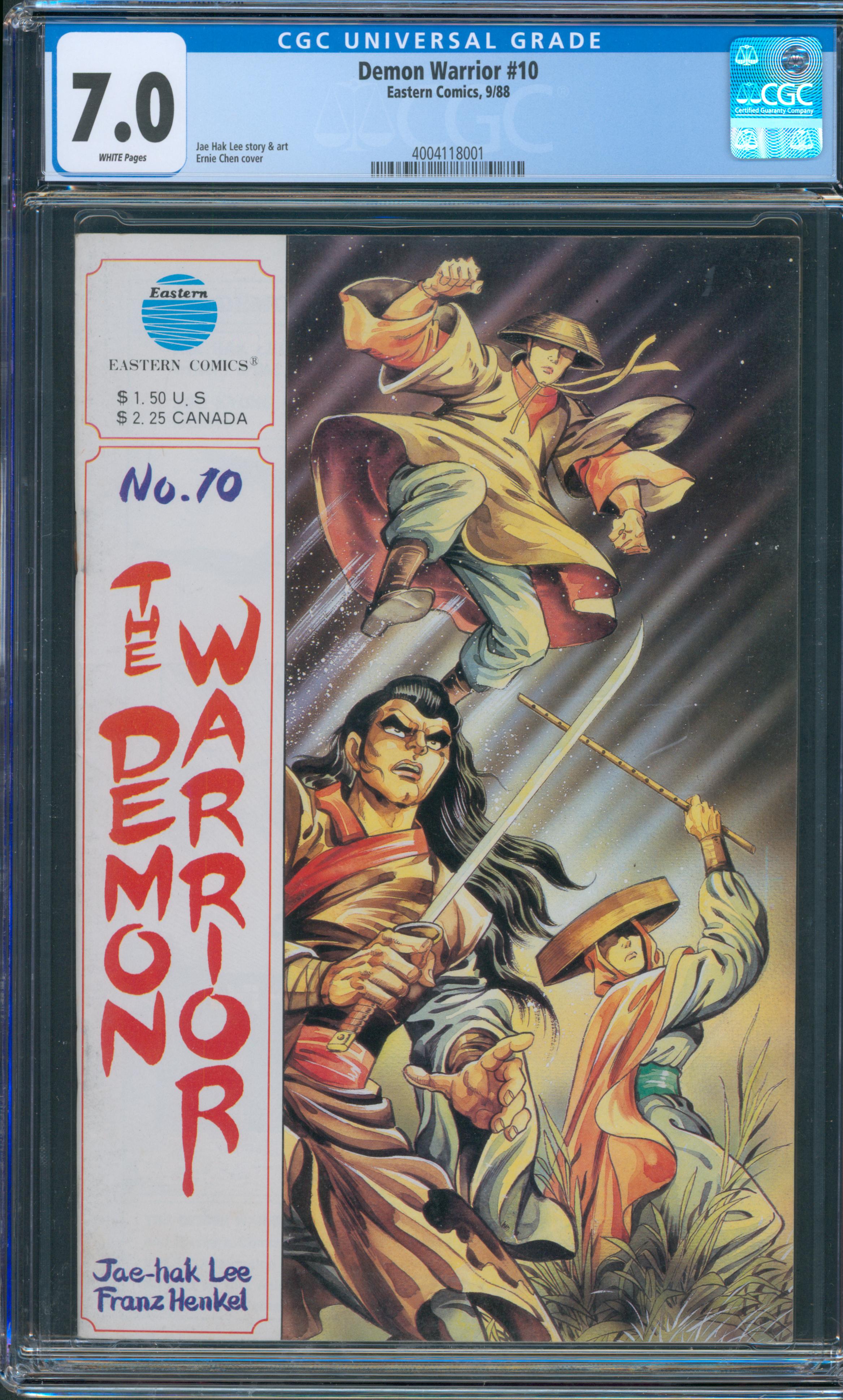 Demon Warrior #10 CGC 7.0