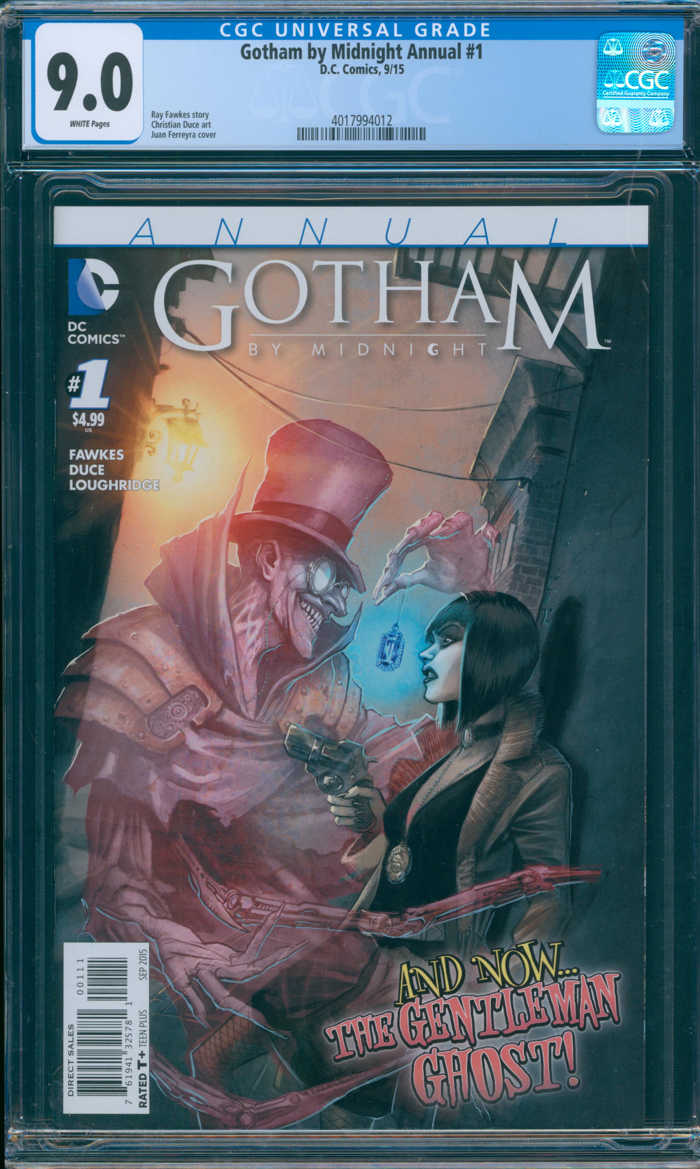 Gotham by Midnight Annual #1 CGC 9.0