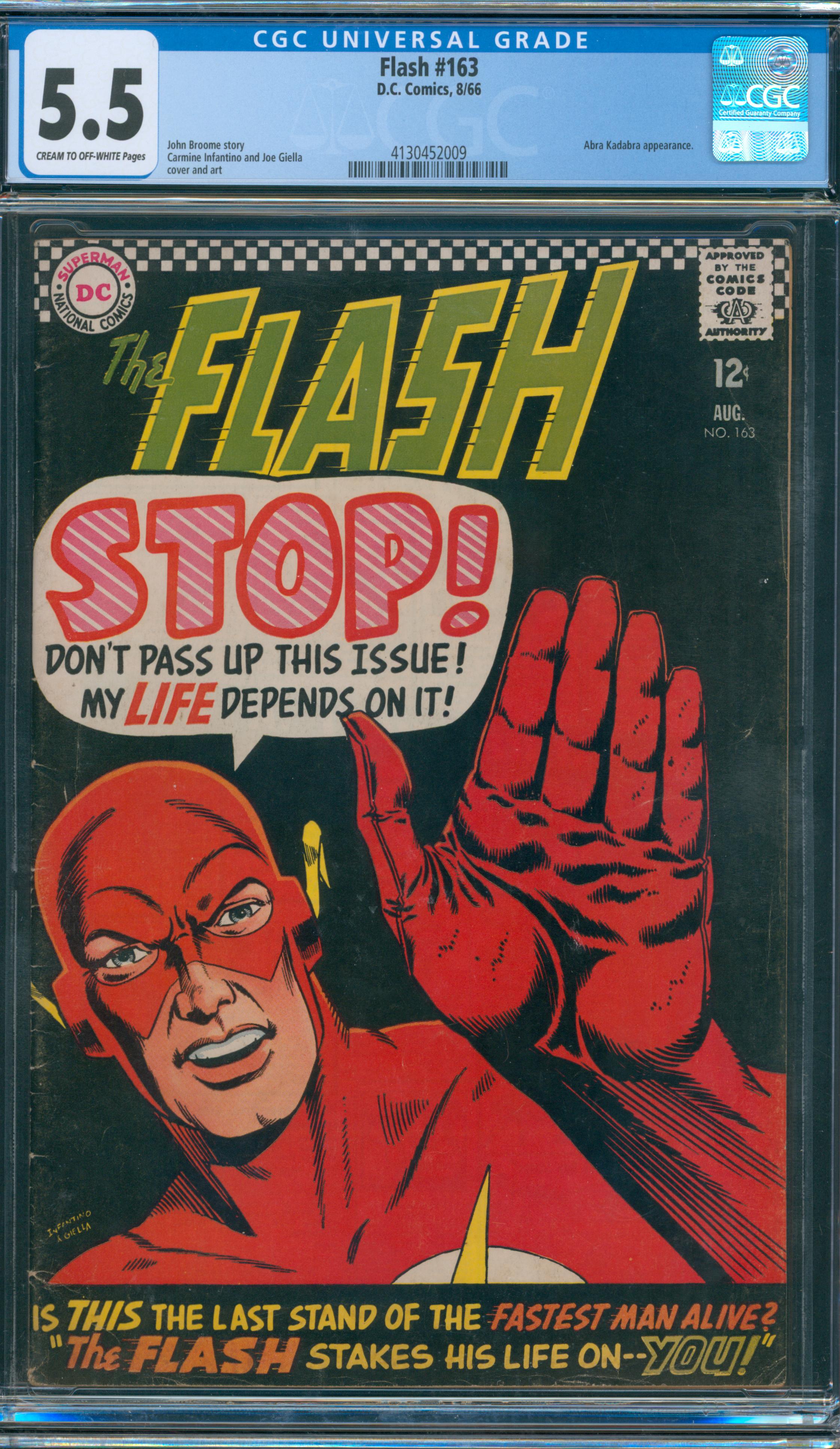 Flash #163 CGC 5.5
