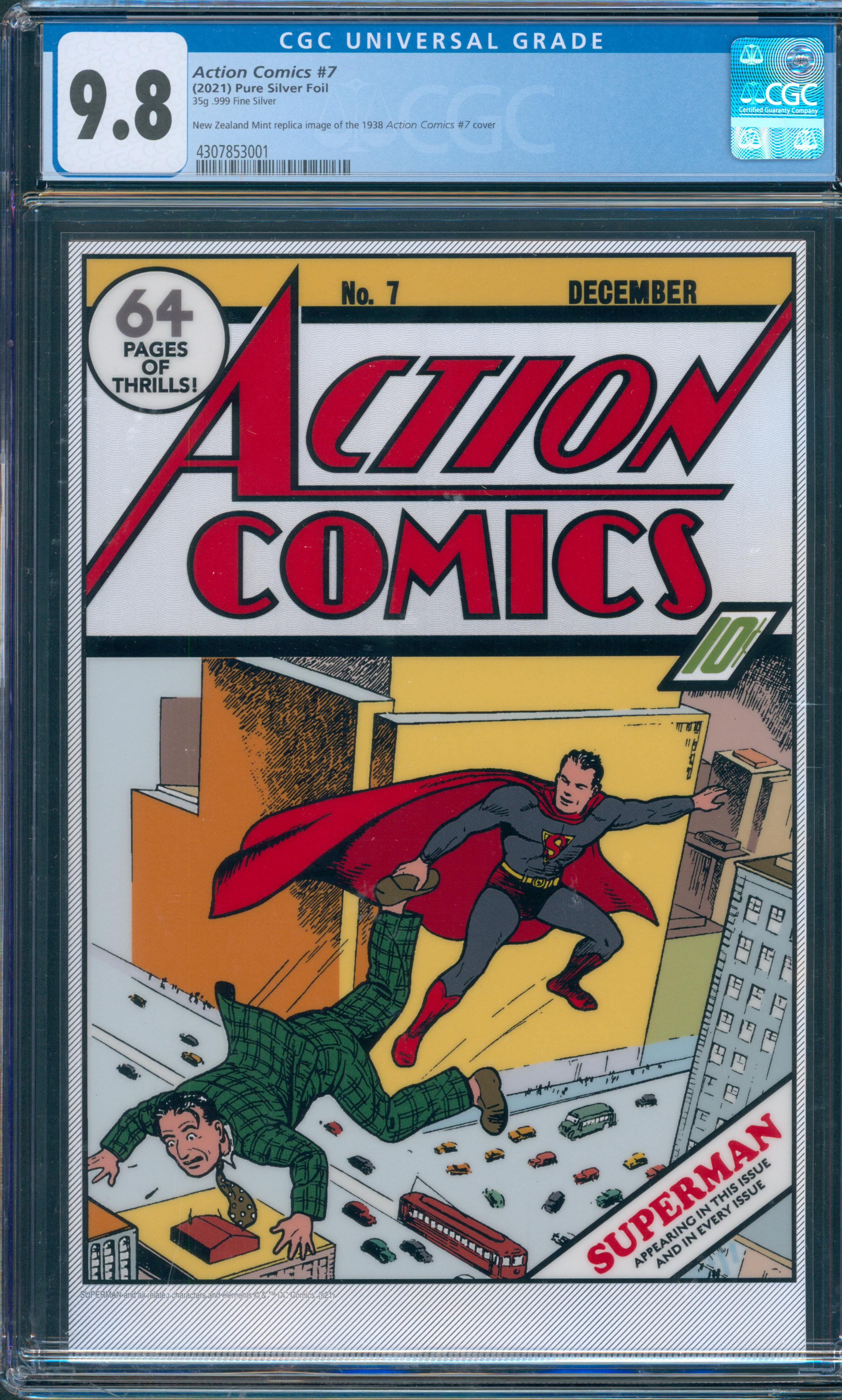 Action Comics #7 CGC 9.8