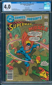 DC Comics Presents #12 CGC 4.0