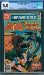 Brave and the Bold #140 CGC 5.0