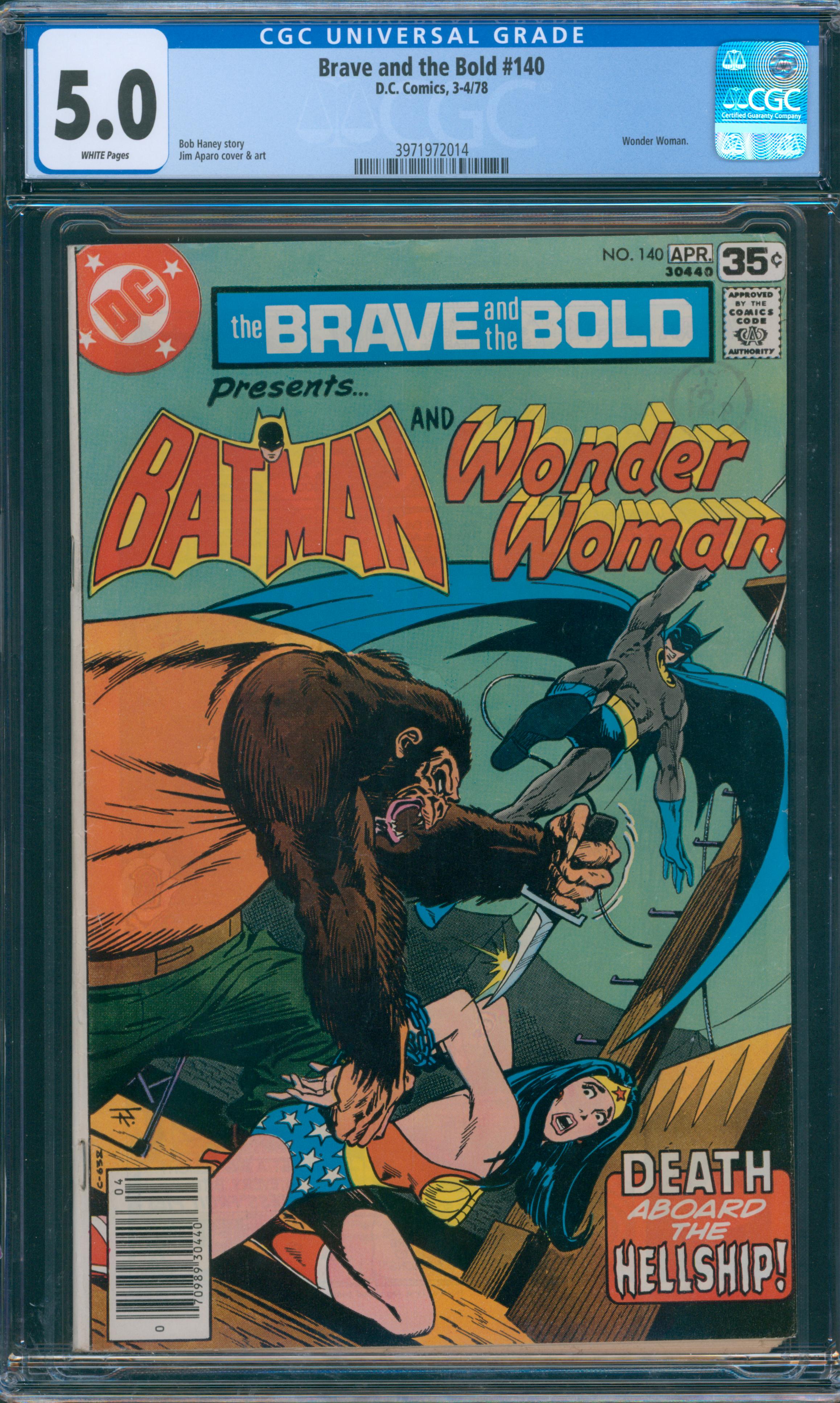 Brave and the Bold #140 CGC 5.0
