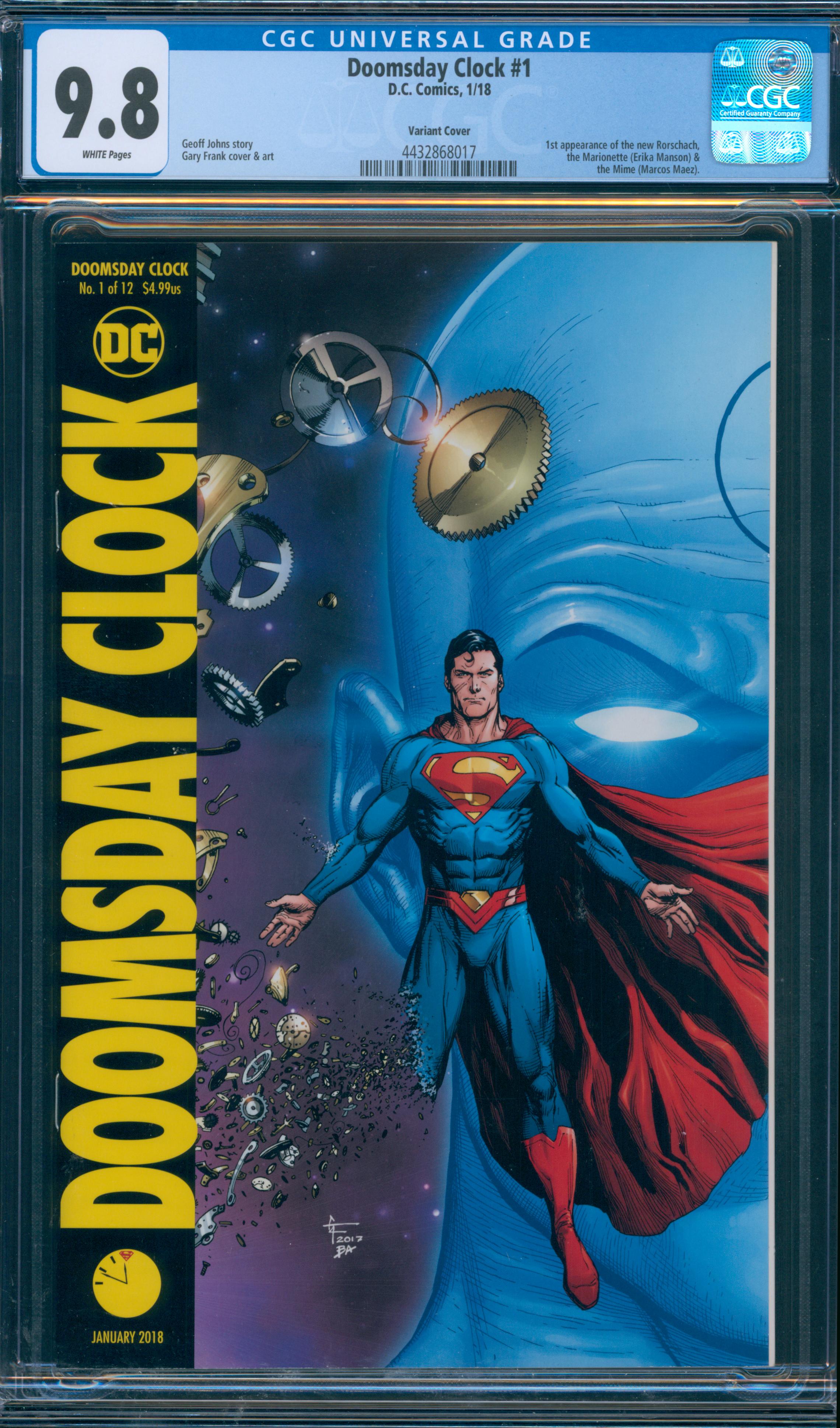 Doomsday Clock #1 CGC 9.8