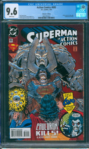 Action Comics #695 CGC 9.6