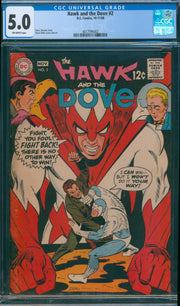 Hawk and the Dove #2 CGC 5.0