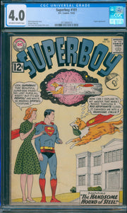 Superboy #101 CGC 4.0