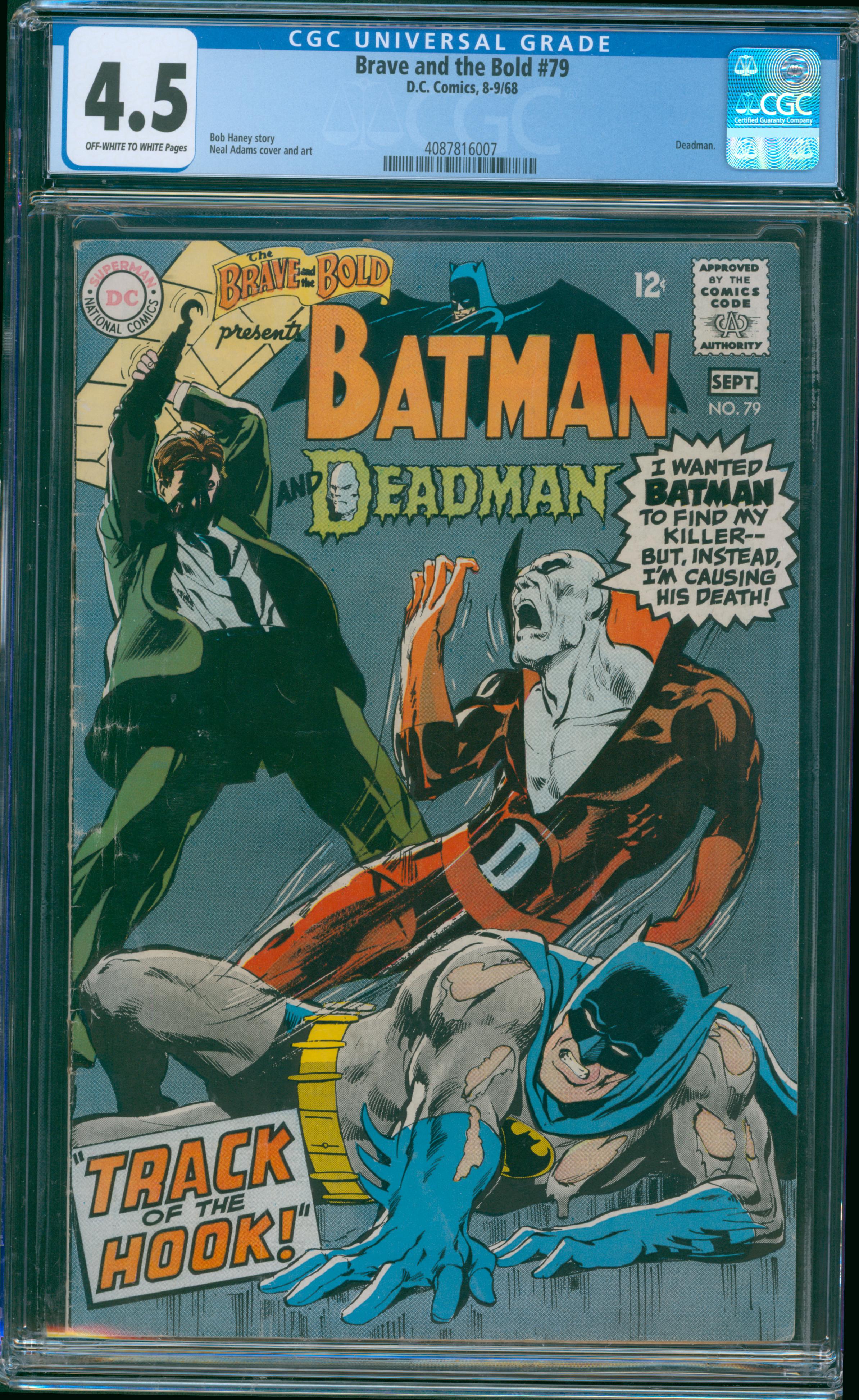 Brave and the Bold #79 CGC 4.5