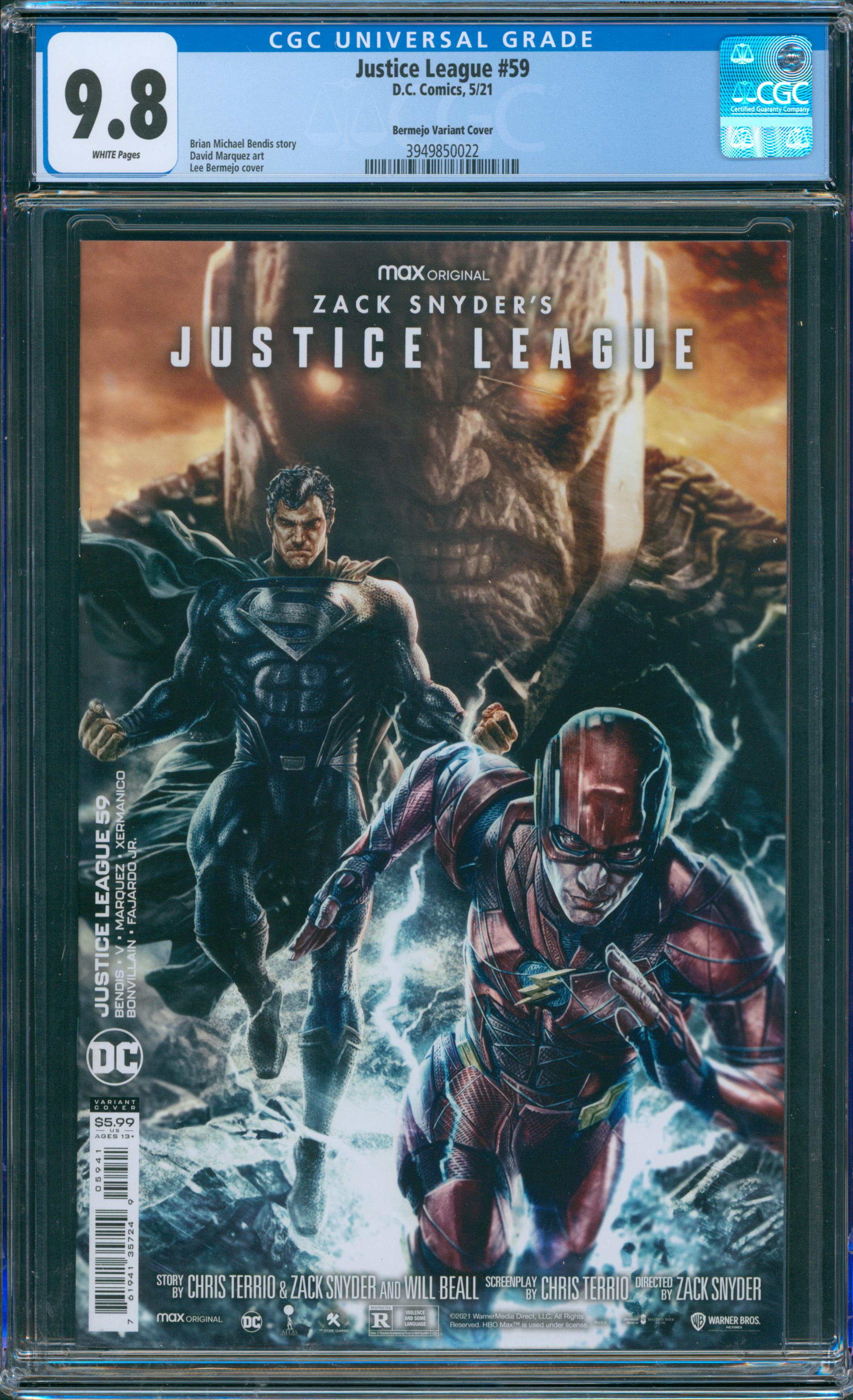 Justice League #59 CGC 9.8