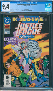 Justice League Europe Annual #3 CGC 9.4