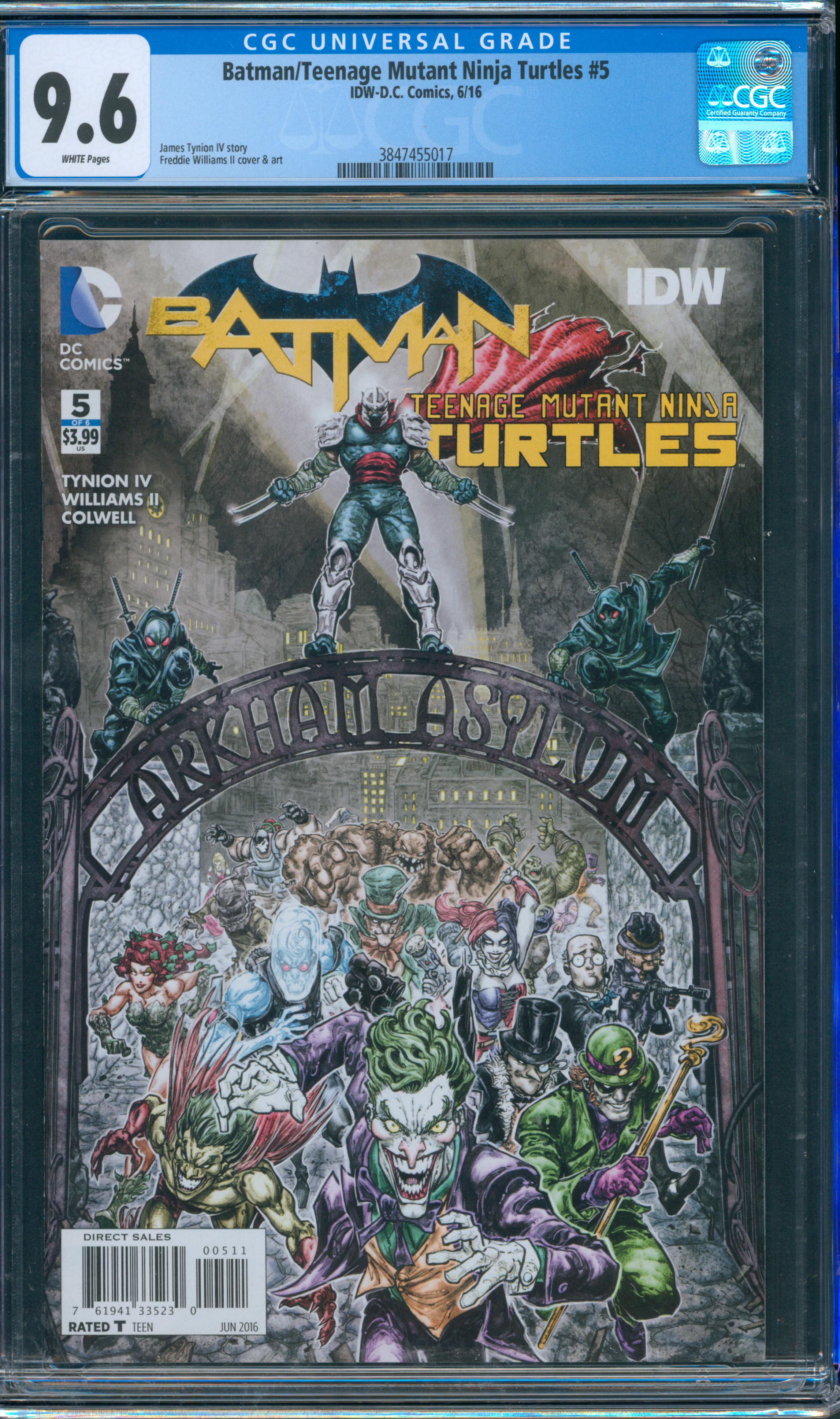 Batman/Teenage Mutant Ninja Turtles #5 CGC 9.6