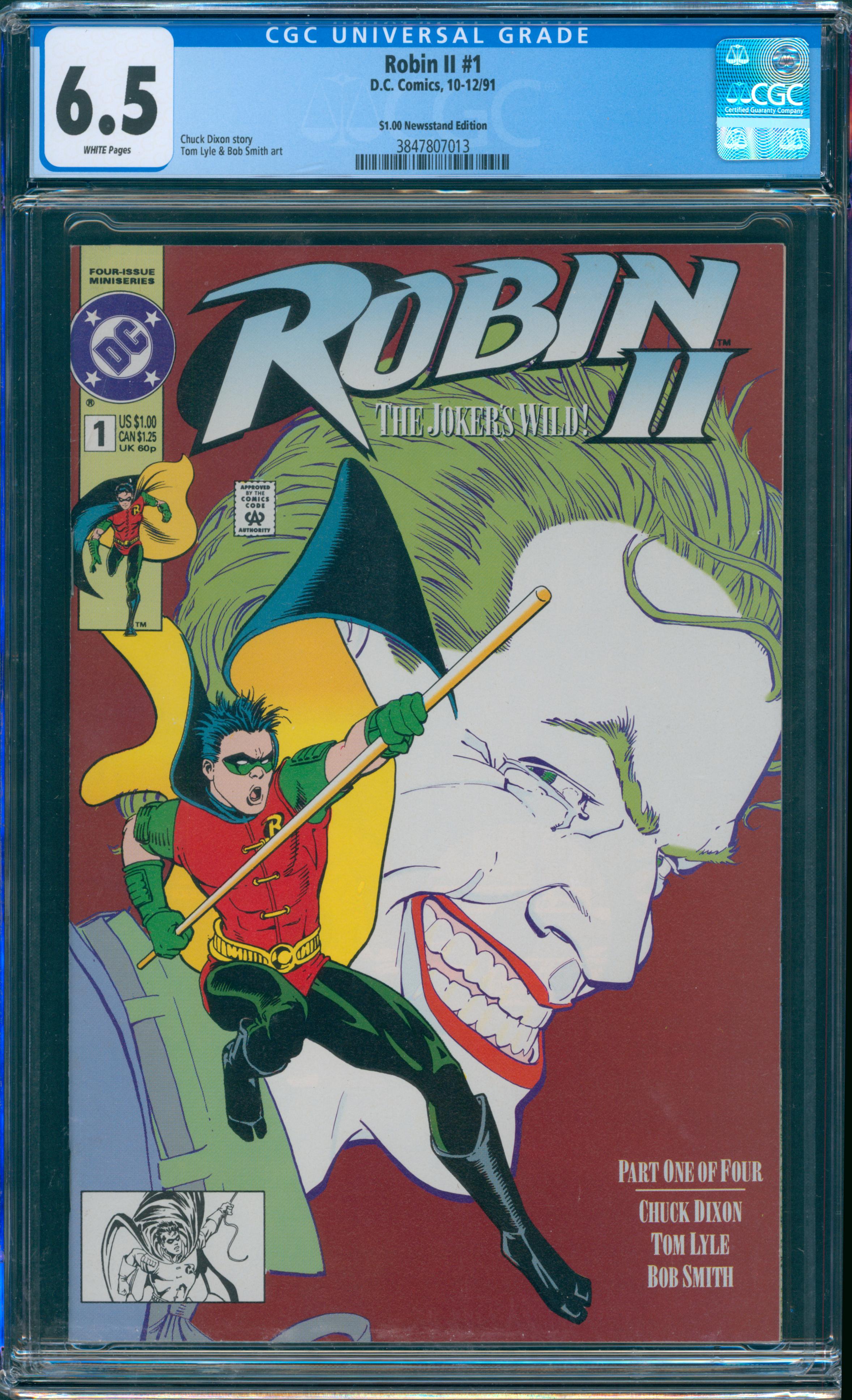 Robin II #1 CGC 6.5