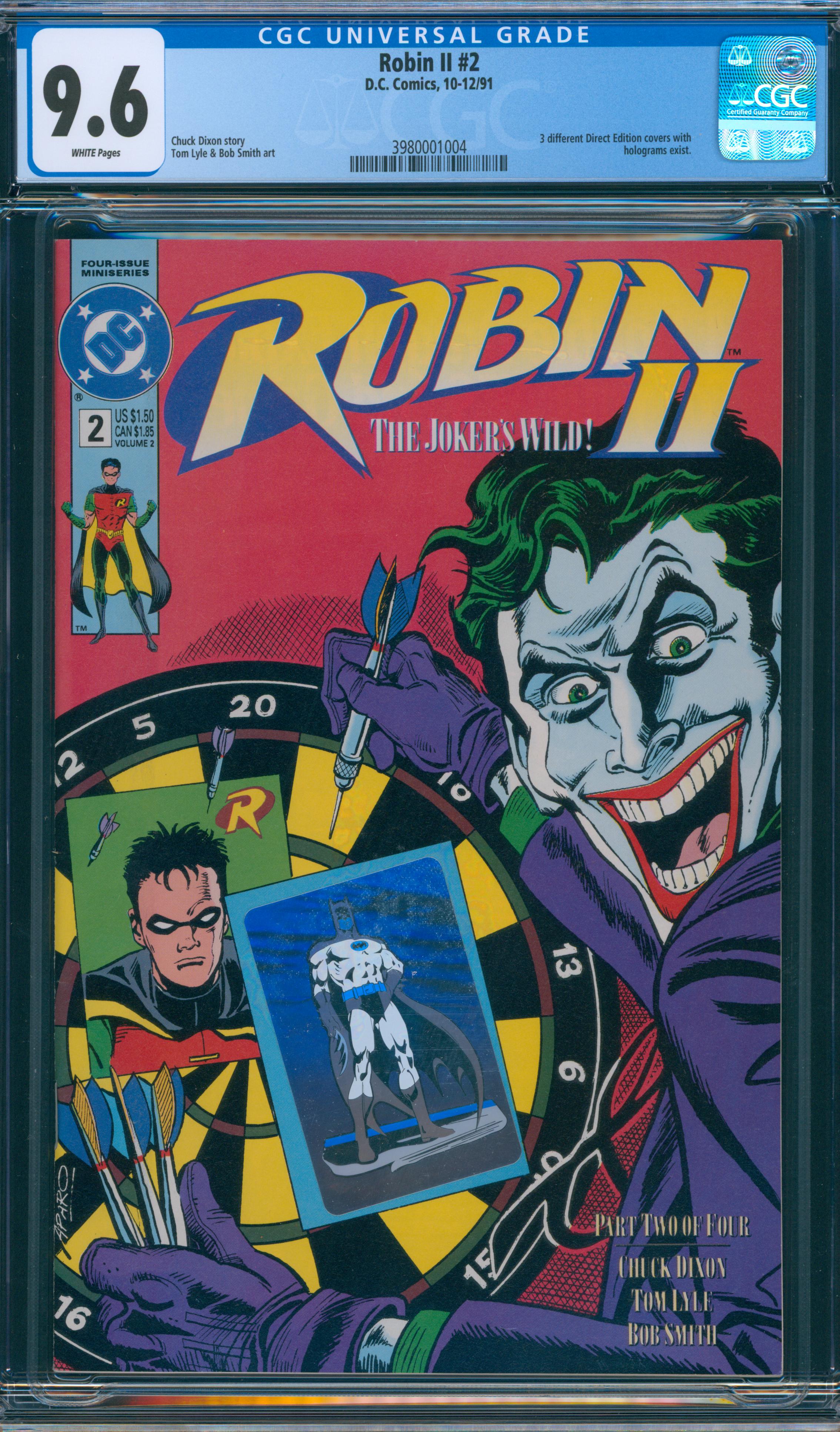 Robin II #2 CGC 9.6