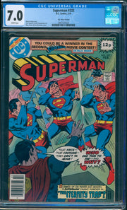 Superman #332 CGC 7.0