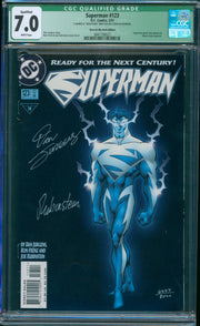 Superman #123 CGC 7.0
