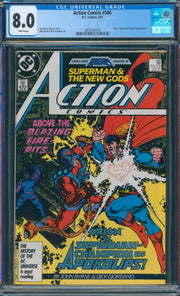 Action Comics #586 CGC 8.0