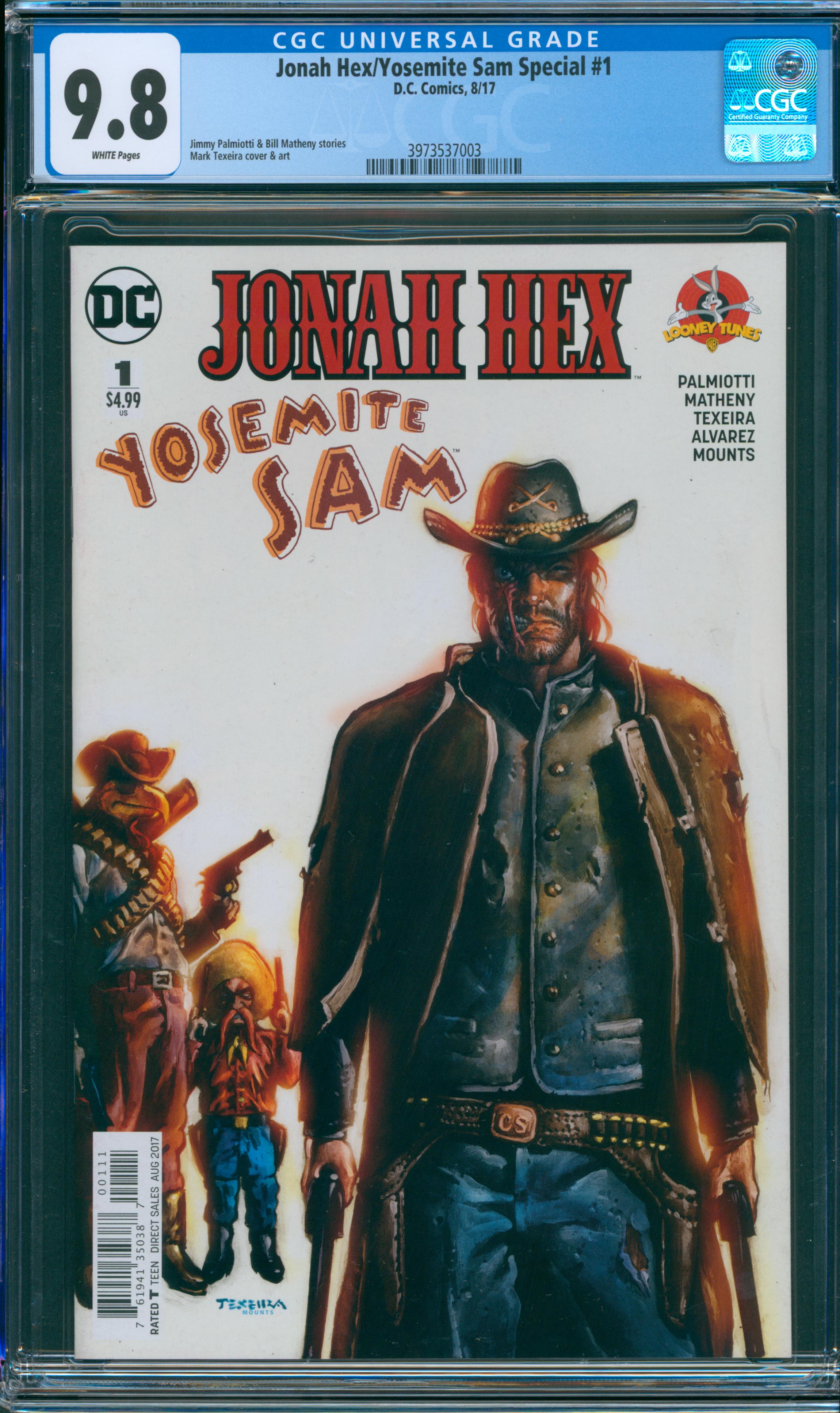 Jonah Hex/Yosemite Sam Special #1 CGC 9.8